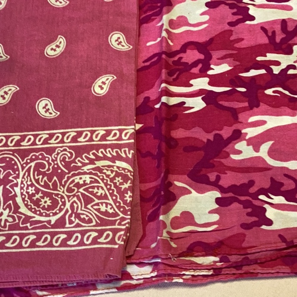 FINAL SALE PRICE Scarves, Bandana & Hankie Lot of 7 - Picture 5 of 11